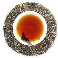 Di Keemun del tè sciolto della caffeina del tè metà completamente fermentata nera organica di caffè