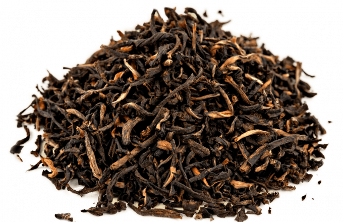 Urina uniformemente il tè nero organico fine e tenero con alto e sapore pieno