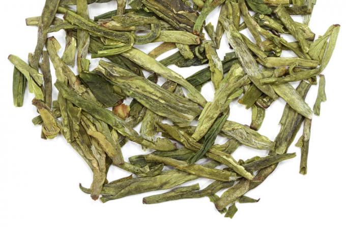 Tè organico fermentato insaccato del pozzo del drago con forma molto distintiva