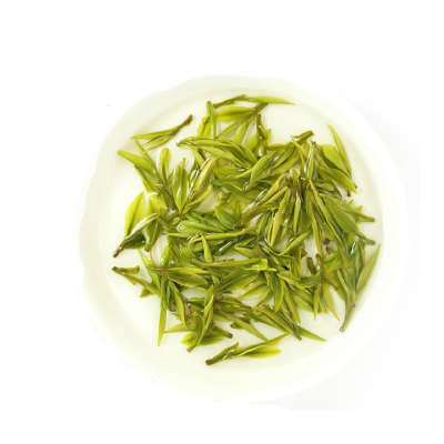 Colore giallo-chiaro in padella di Anji Bai Cha del tè organico di bianco cinese