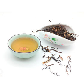 Porcellana Fermentato trasformando il tè nero liscio e delicato nero sciolto del tè, del Yunnan fornitore