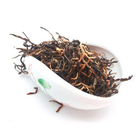 Porcellana Dimagramento del tè nero sano di Ying De, tè nero dell'a fogli staccabili di colore scuro fornitore